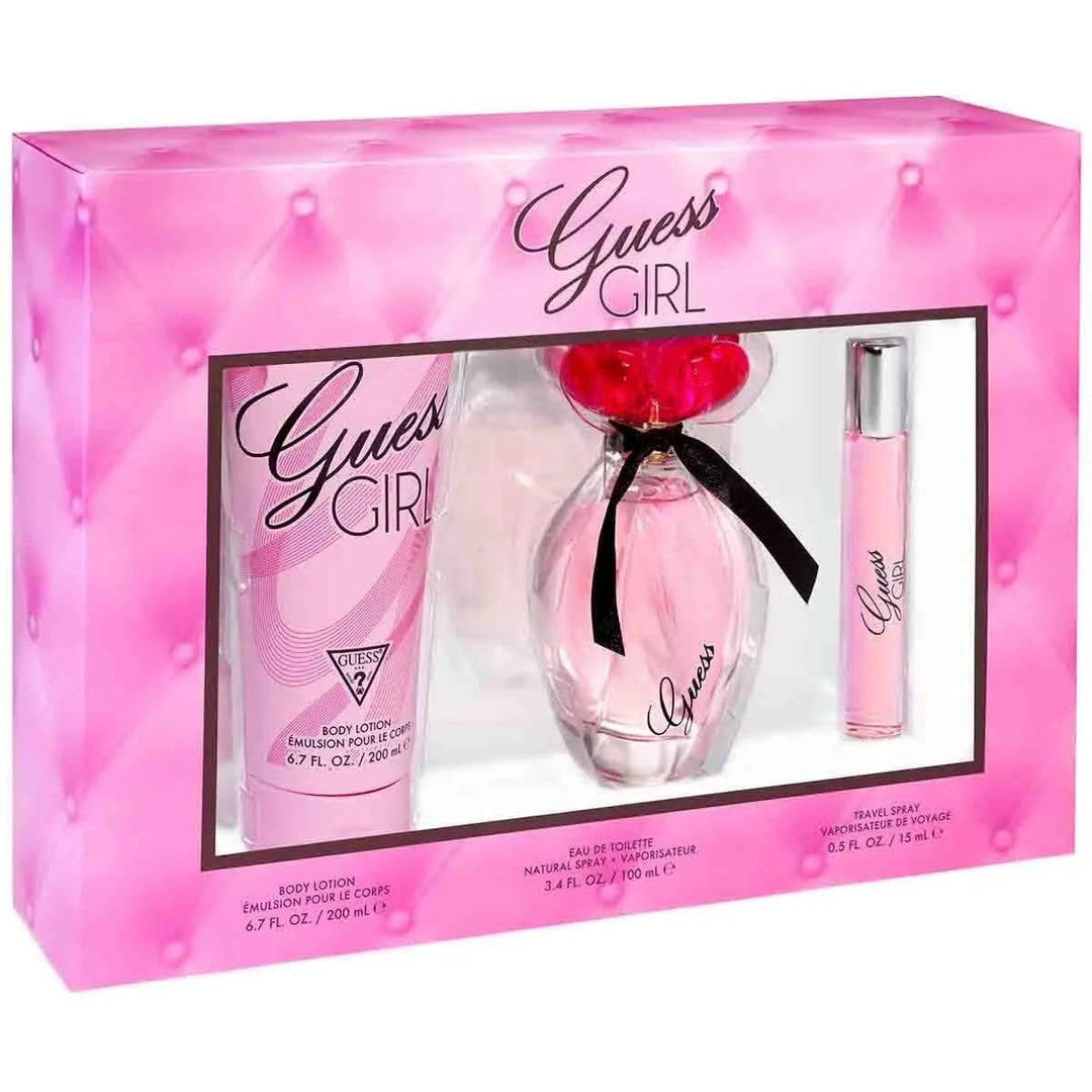 Guess Girl Set 3p 3.4 oz W EDT Spray - perfumesandrea