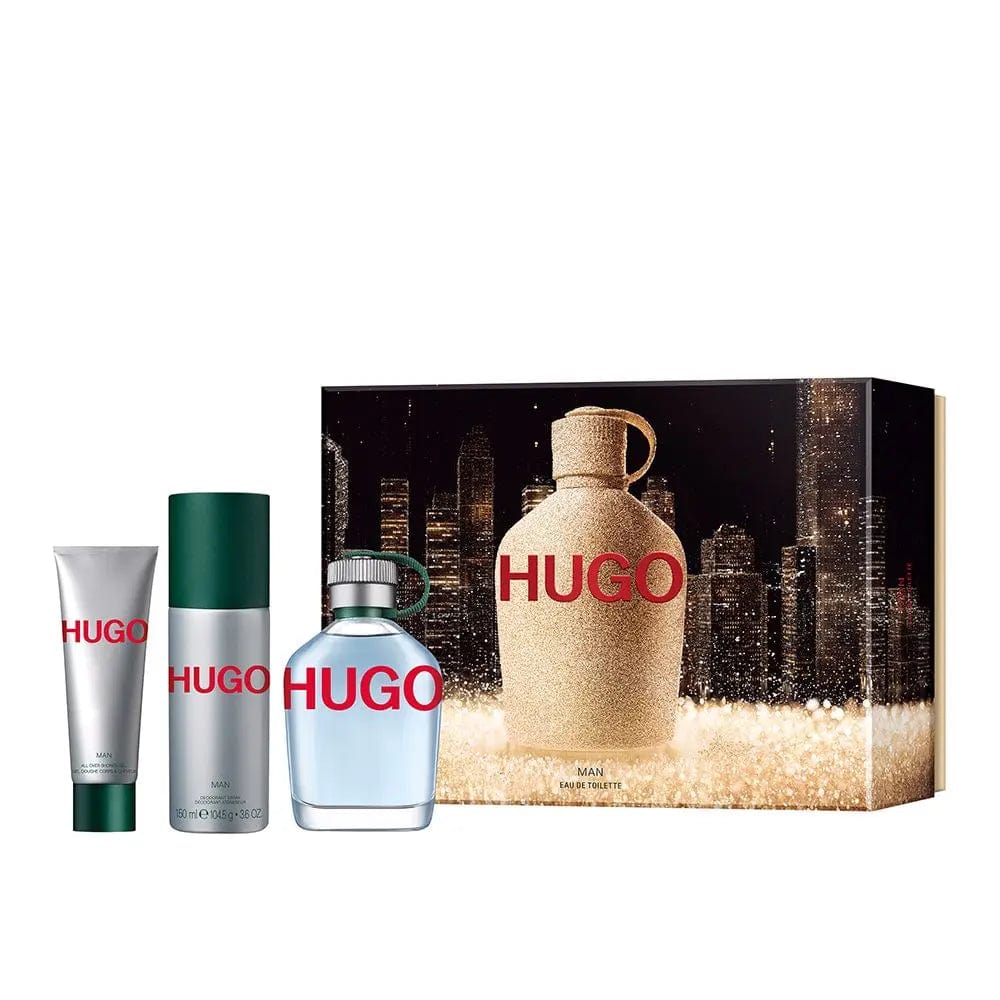 Hugo Green Set 3p 4.2oz M EDT Spray - perfumesandrea