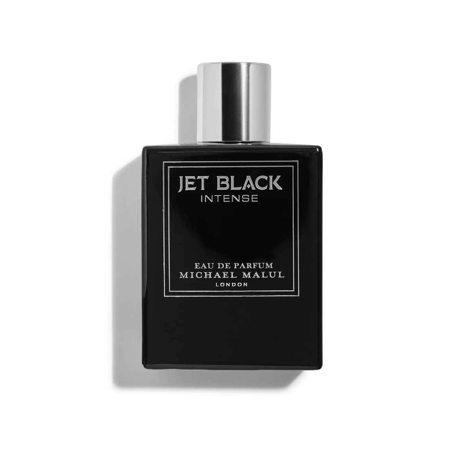 Jet Black Intense by Michael Malul For Men 3.4 oz Eau de Parfum Spray - perfumesandrea