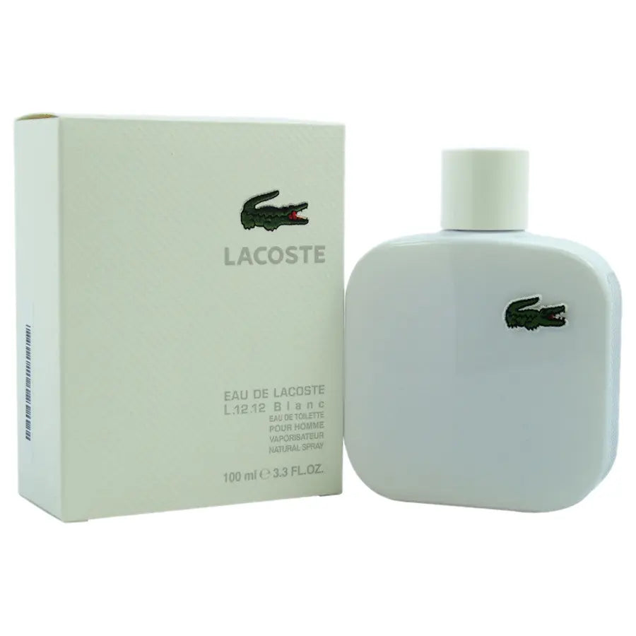 Lacoste Blanc 3.3 oz M Eau De Toilette Spray - perfumesandrea