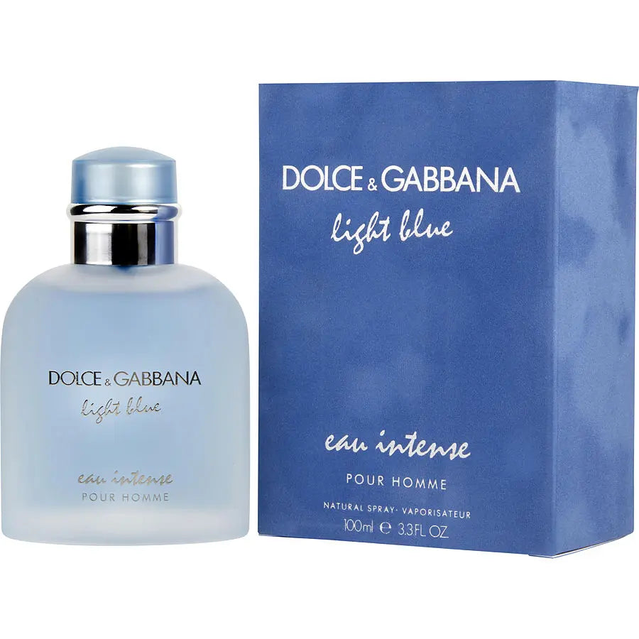 Light Blue Eau Intense By Dolce & Gabbana For Men 3.3 oz EDP Spray - perfumesandrea