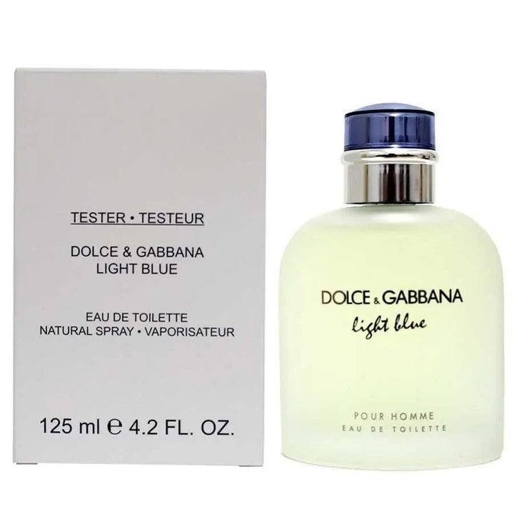 Light Blue by Dolce &amp; Gabbana For Men 4.2 oz EDT Spray (Tester) - perfumesandrea