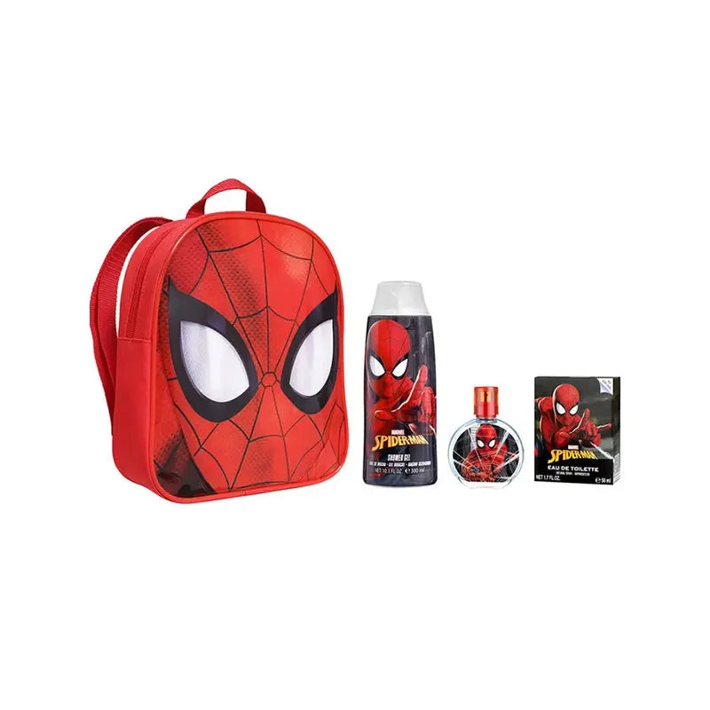Set Gift Perfume Marvel Spiderman For Children EDT 50ml+Shower Gel + Backpack - perfumesandrea