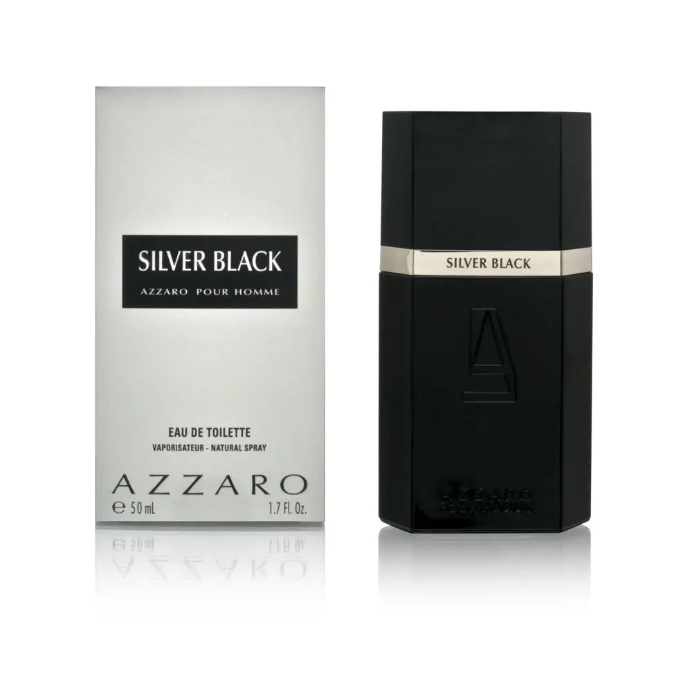 Silver Black By Azzaro Pour Homme 1.7 oz Eau De Toilette Spray - perfumesandrea