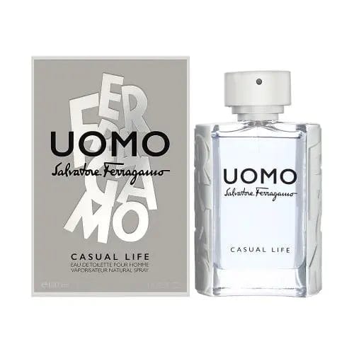 Uomo Casual Life By Salvatore Ferragamo For Men 3.4 oz EDT Spray Salvatore Ferragamo