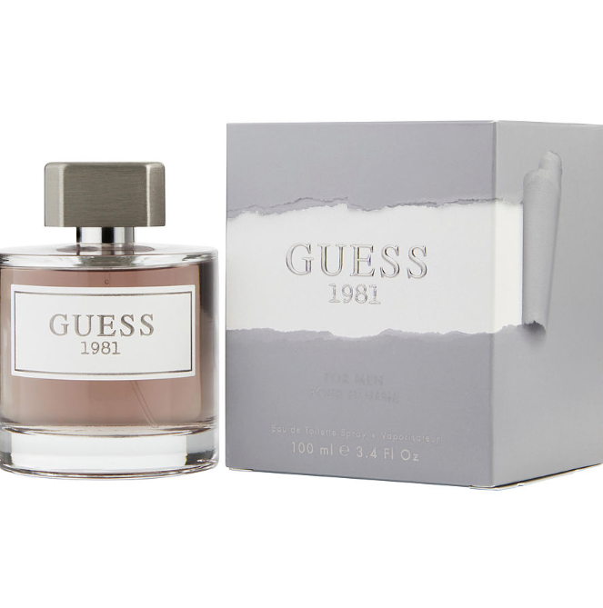 1981 By Guess For Men 3.4 oz EDT Spray