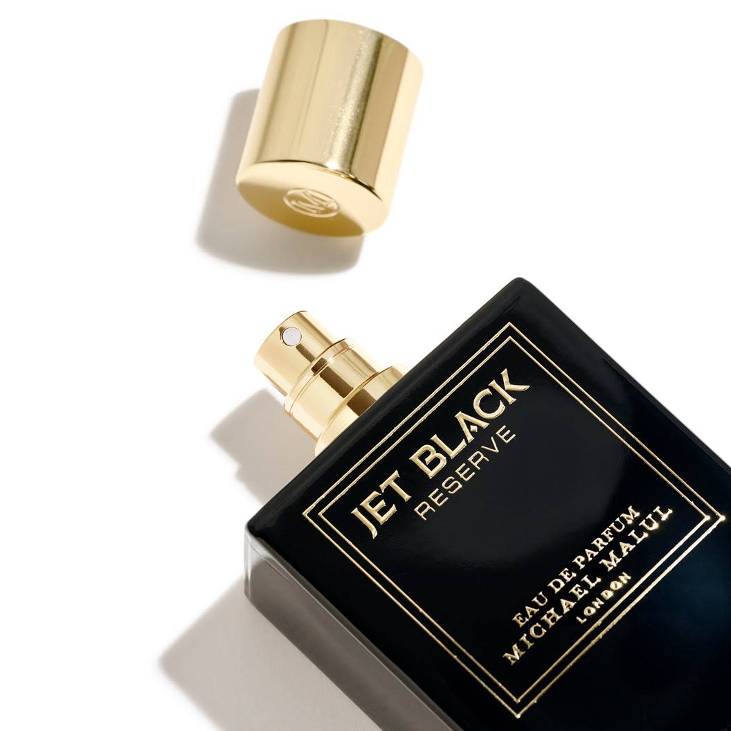 Jet Black Reserve by Michael Malul For Men 3.4 oz Eau De Parfum Spray