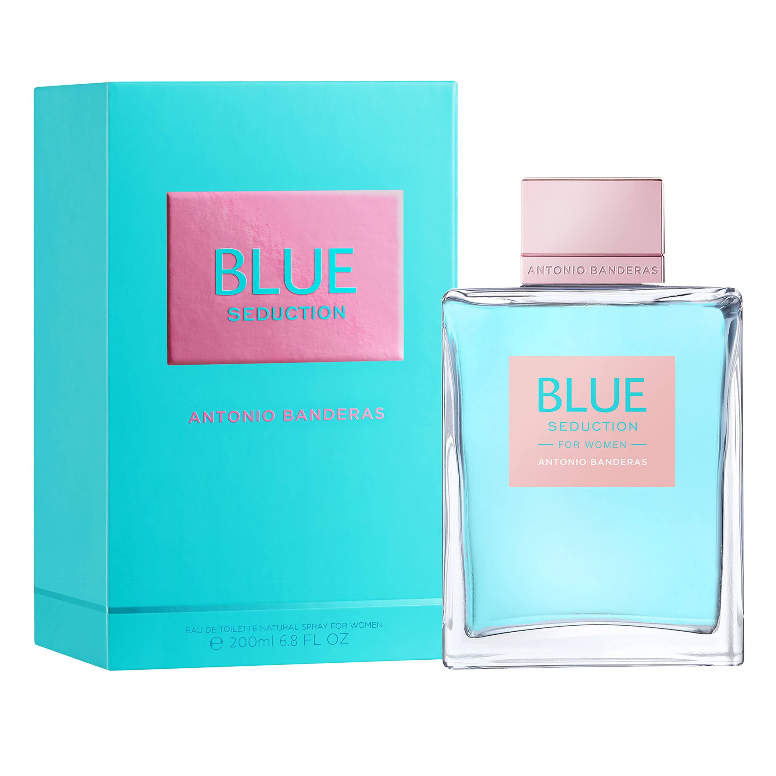 Blue Seduction by Antonio Banderas For Women 6.7 oz Eau De Toilette Spray